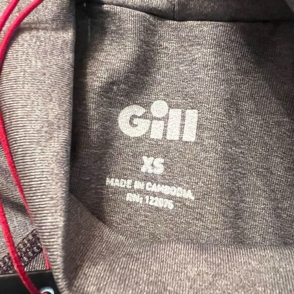 NWT! Gill grey men’s long sleeve rash guard. Size xs - Picture 3 of 8